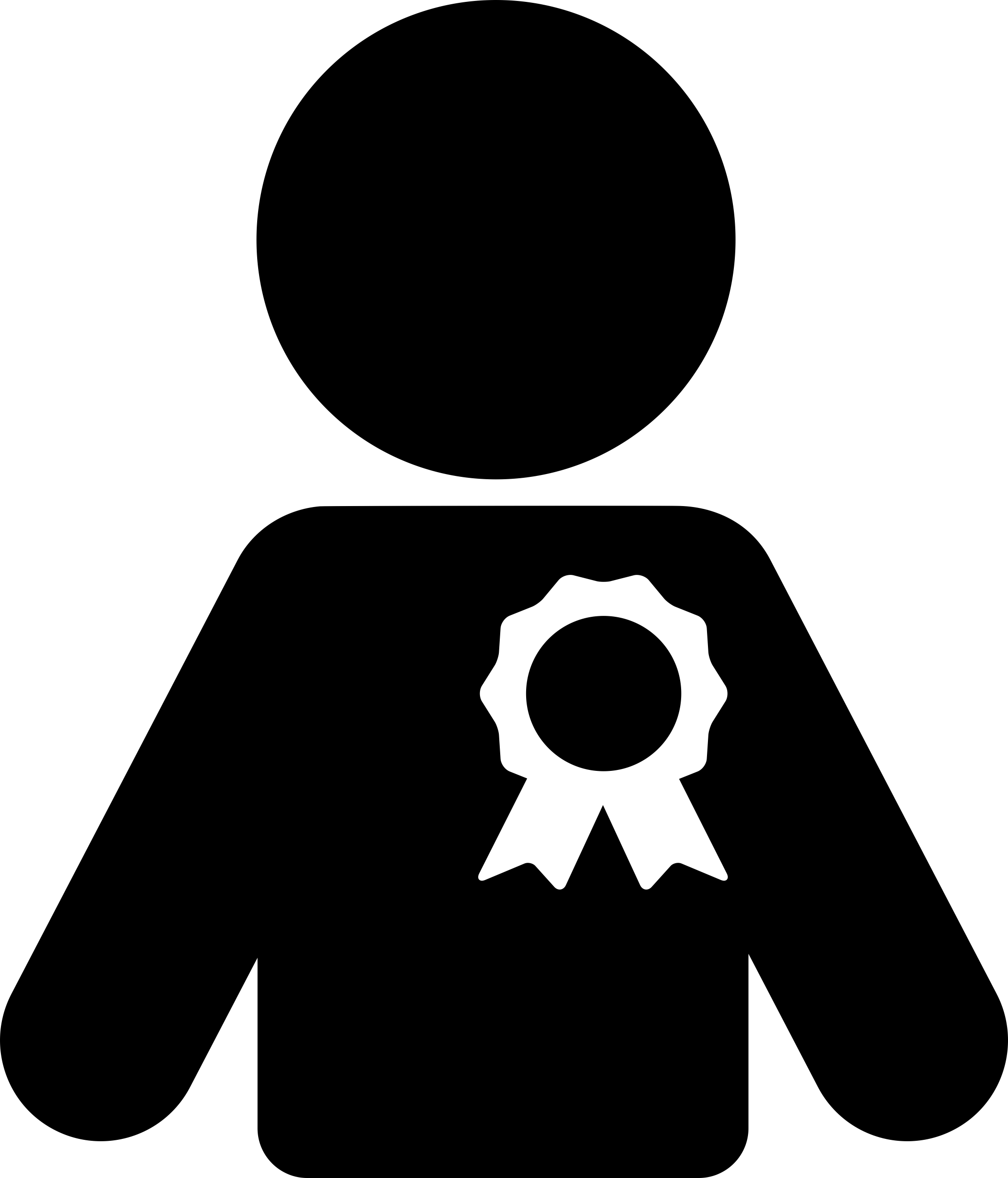 Man With Badge On His Cheast Vinyl Svg File Free Vectors
